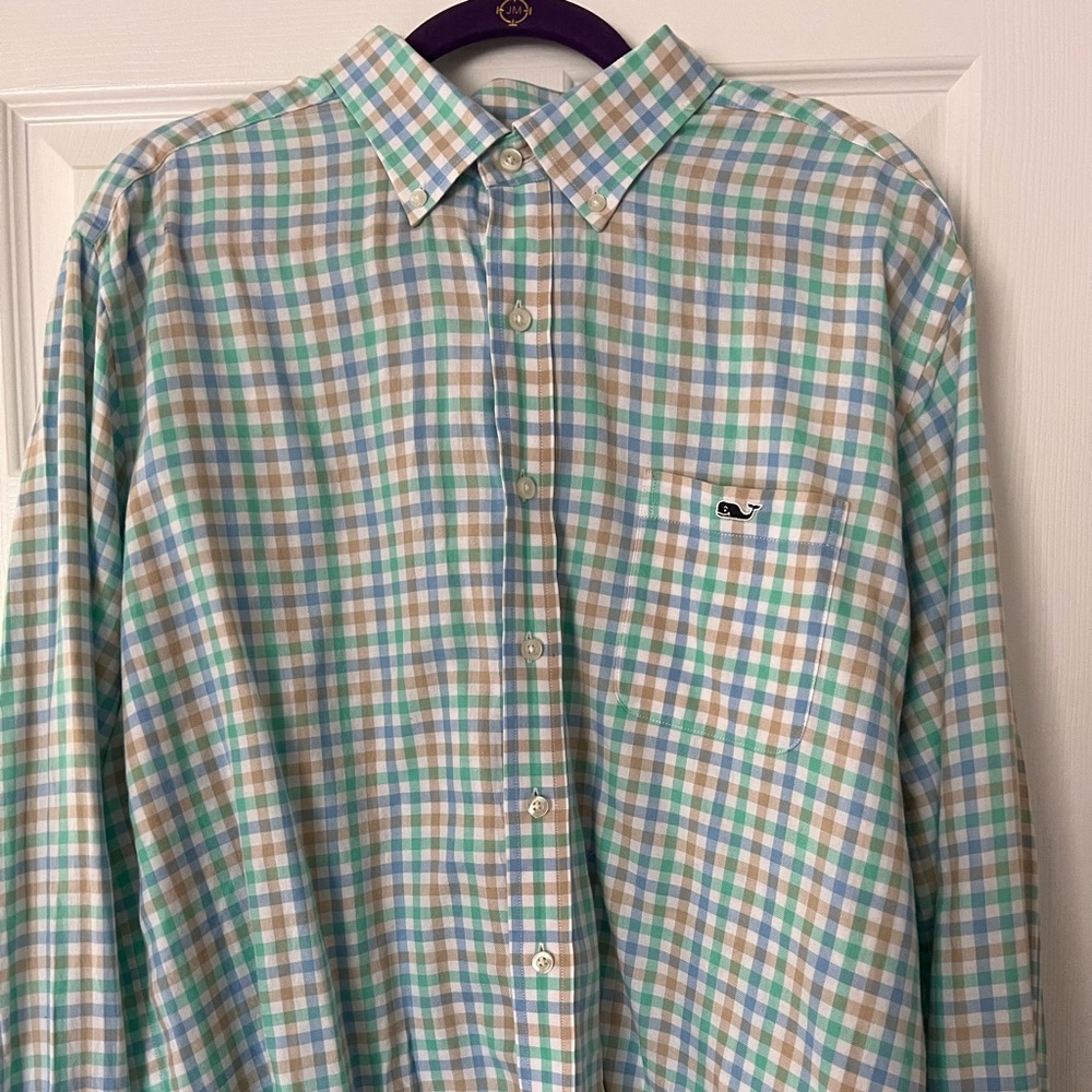 Vineyard Vines Slim Fit Tucker XL Men’s LS Shirt